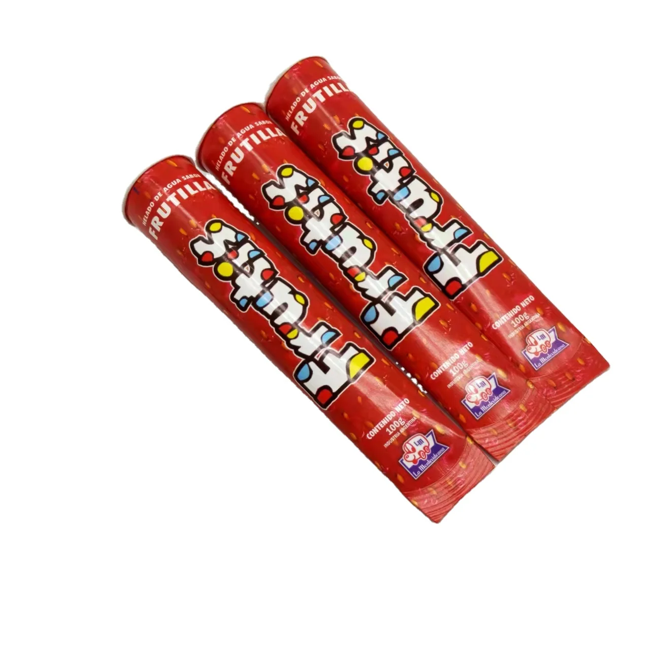 Squeeze tube custom mini size 50ML ice cream cups packaging ice cream paper cone shape calippo tube
