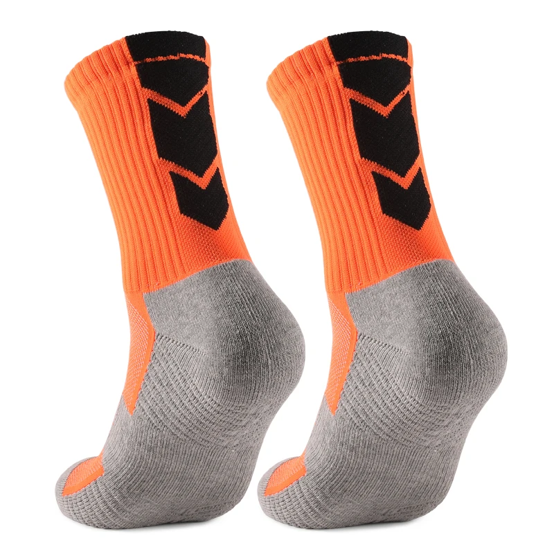 Professional non-slip football socks