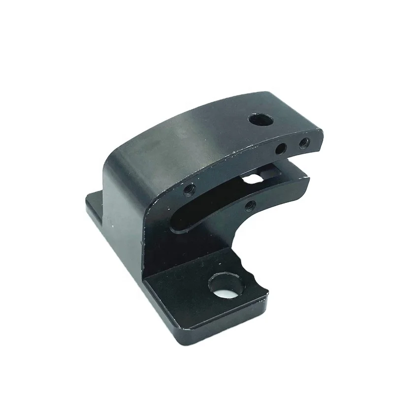 Custom CNC Turned And Milled Anodized Aluminum Block Aluminum Holder