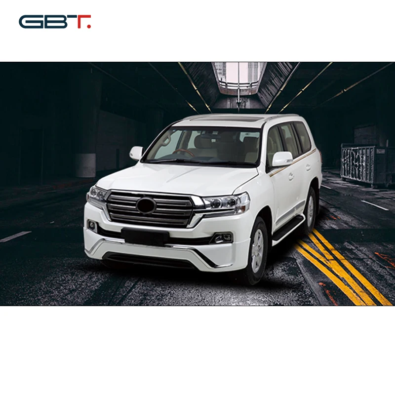 GBT Auto Front Bumper Lips Car Modification Parts Upgrade Bumpers For 2016-ON Land Cruiser 200 Toyota LC200  Auto Accessories
