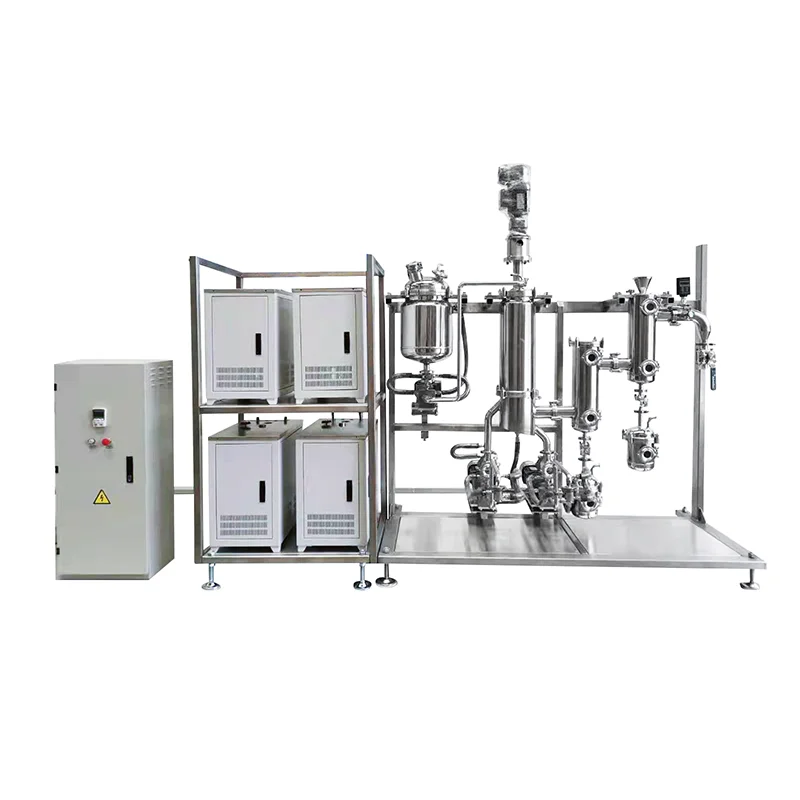 Valuen 7inch Distillation Equipment Laboratory Short Path Distillation Kit Price Molecular distillation of stainless ste