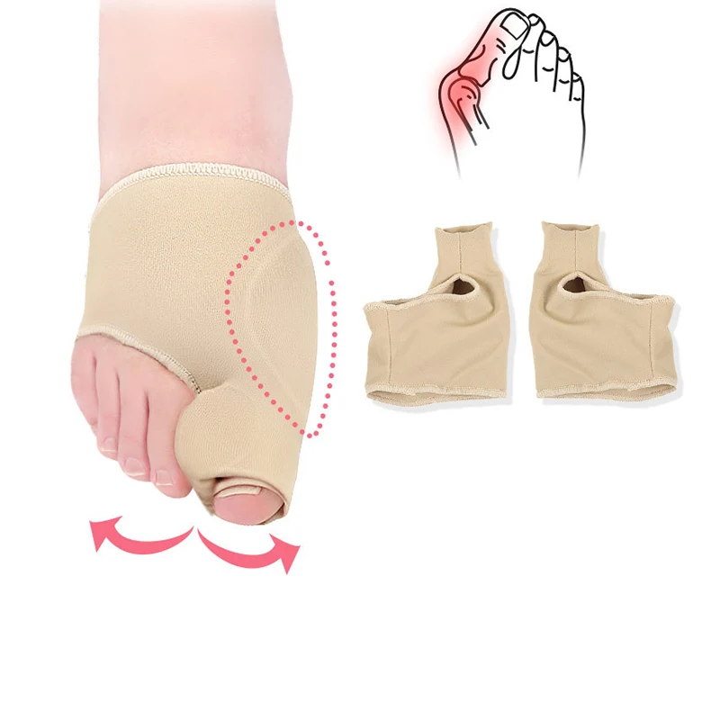 unisex hallux valgus pain relief silicone gel high elastic bunion corrector socks