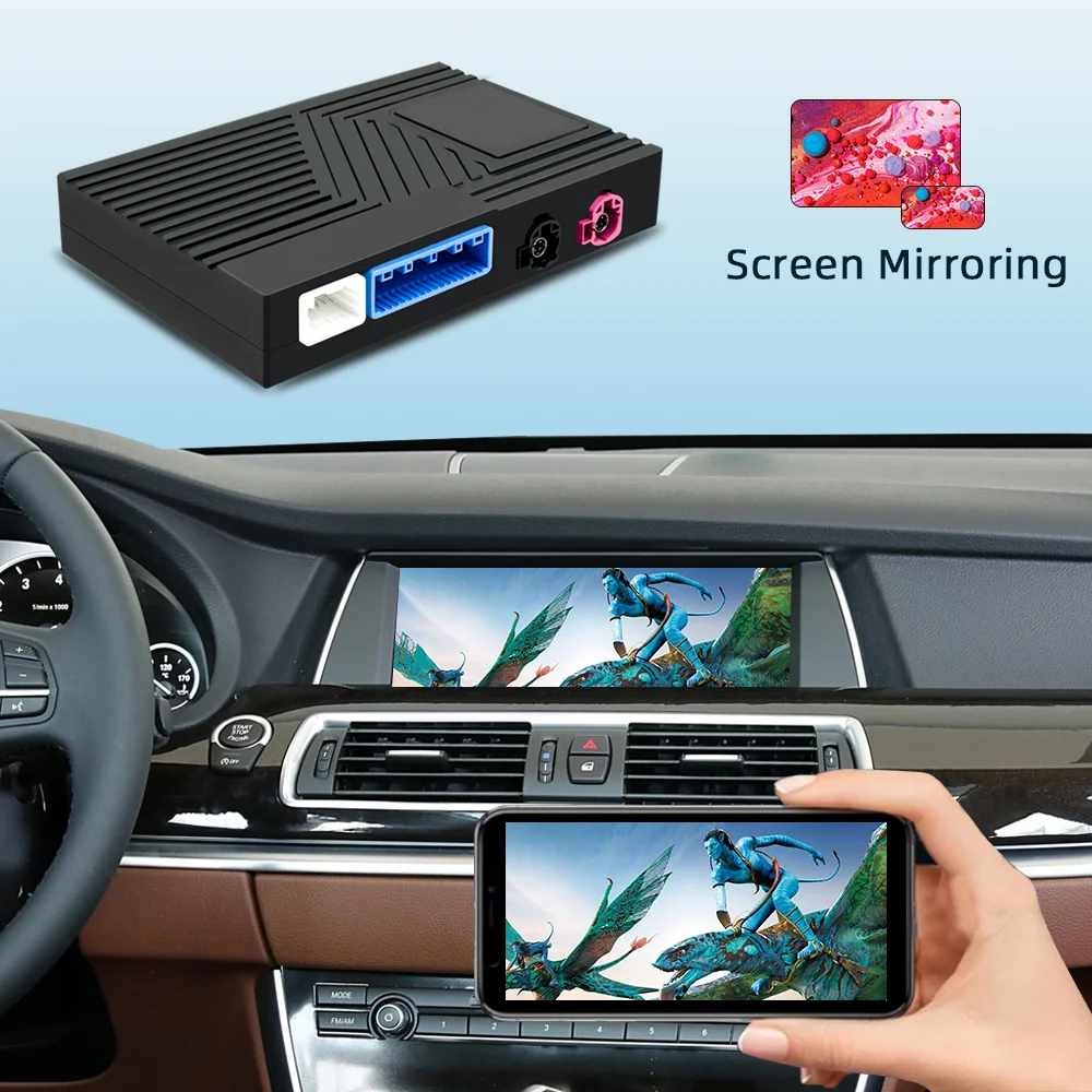 Wireless Carplay Android Auto For Bmw 1 3 5 6 Series X5 X6 12-17 Mini Mirror Link Airplay Radio Car Play Nbt System Upgrade