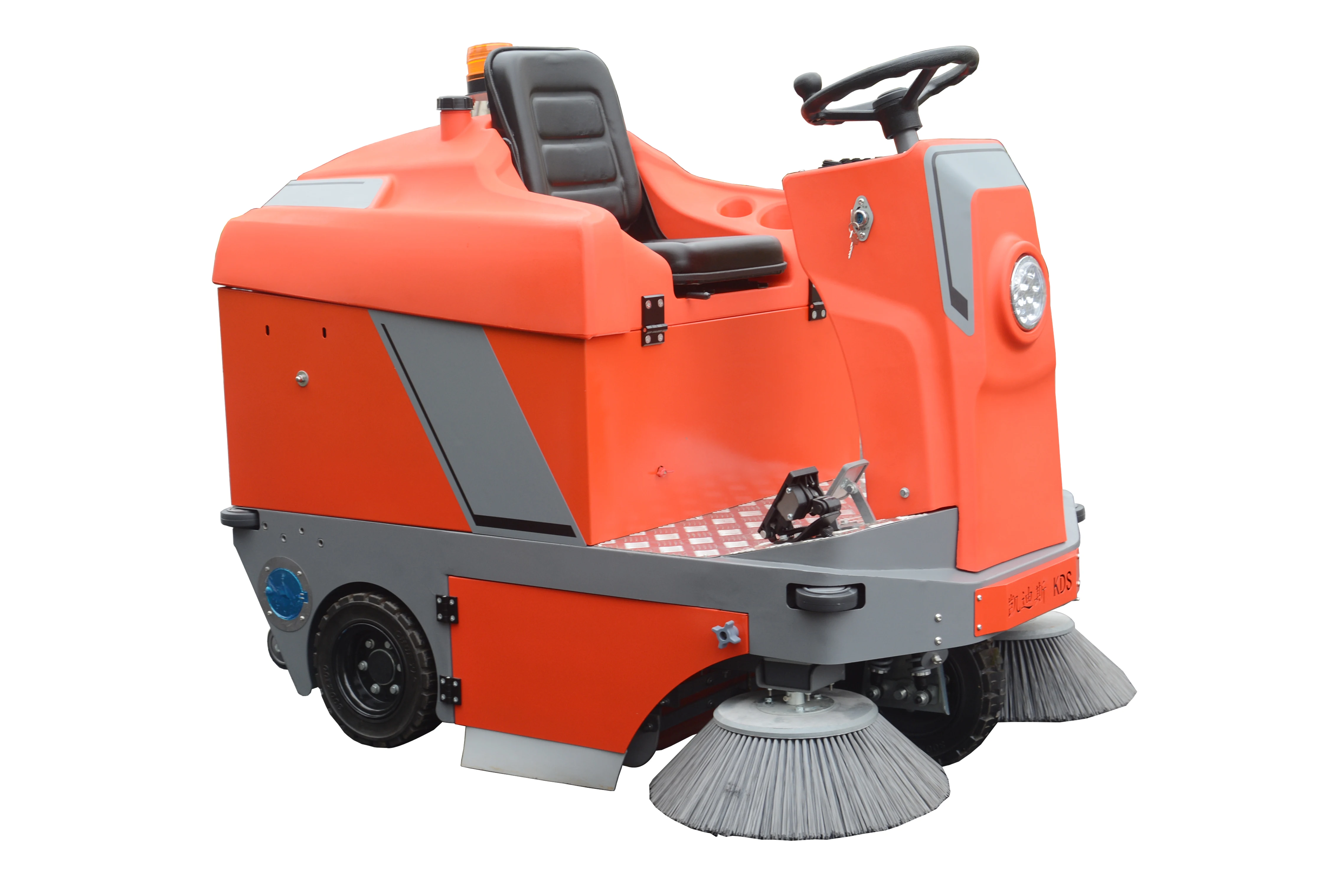Gaoge S3 16 inch Double Side Brush Floor Sweeper Machine Manufacturer Large Area Sweeper