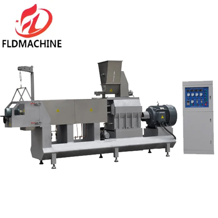Poultry fish feed processing machines pet dog treats food making machinery jinan fish food machine