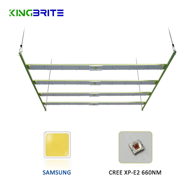  Лента Kingbrite Lm301b 480 Вт квантовая Светодиодная лампа «сделай сам» для выращивания растений Samsung 3500K mix красный cree нм Гидропонные комнатные
