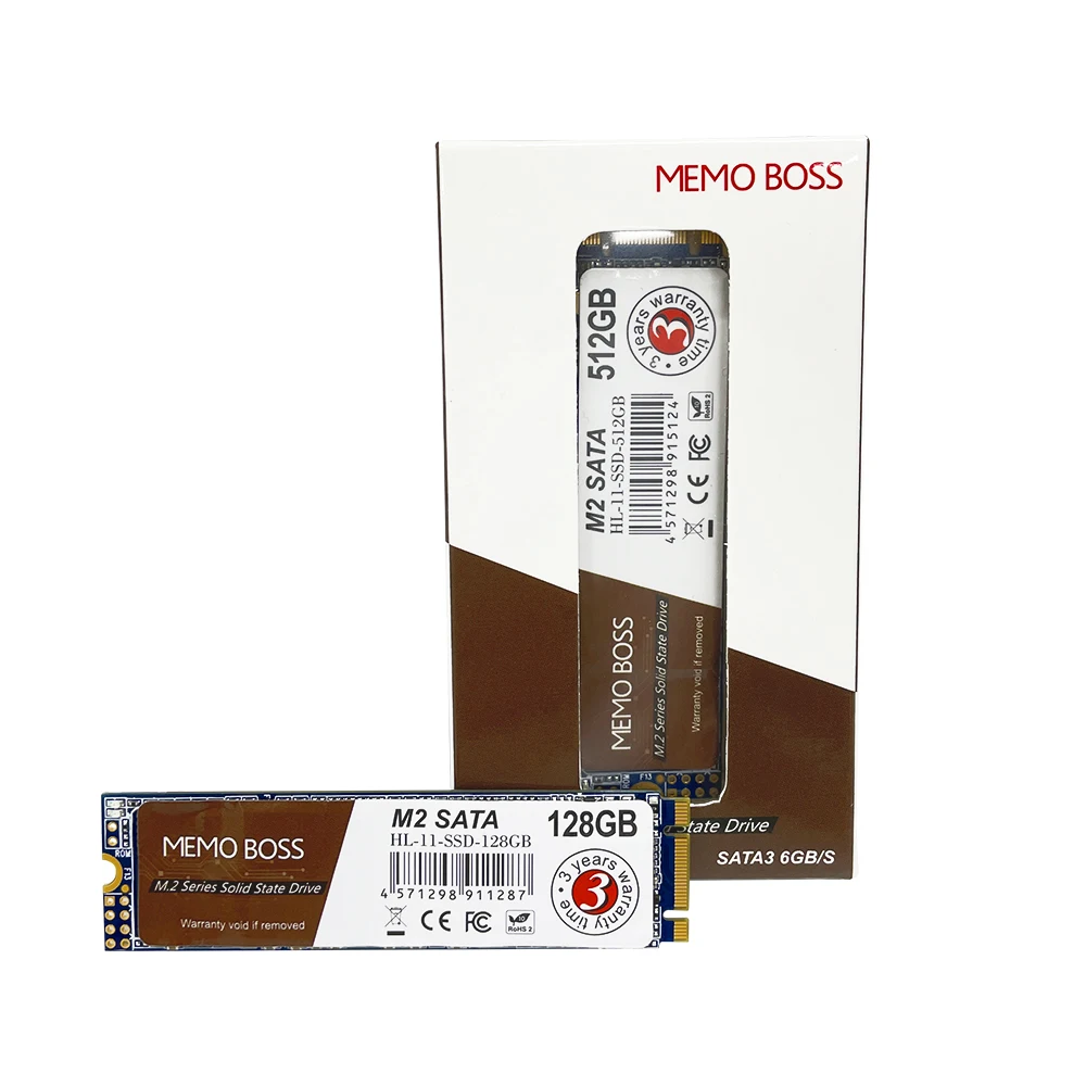 Твердотельный жесткий диск Memoboss по лучшей цене SSD Sata3 250 ГБ 500 1 ТБ 2 Ngff M.2 2280 Ssd