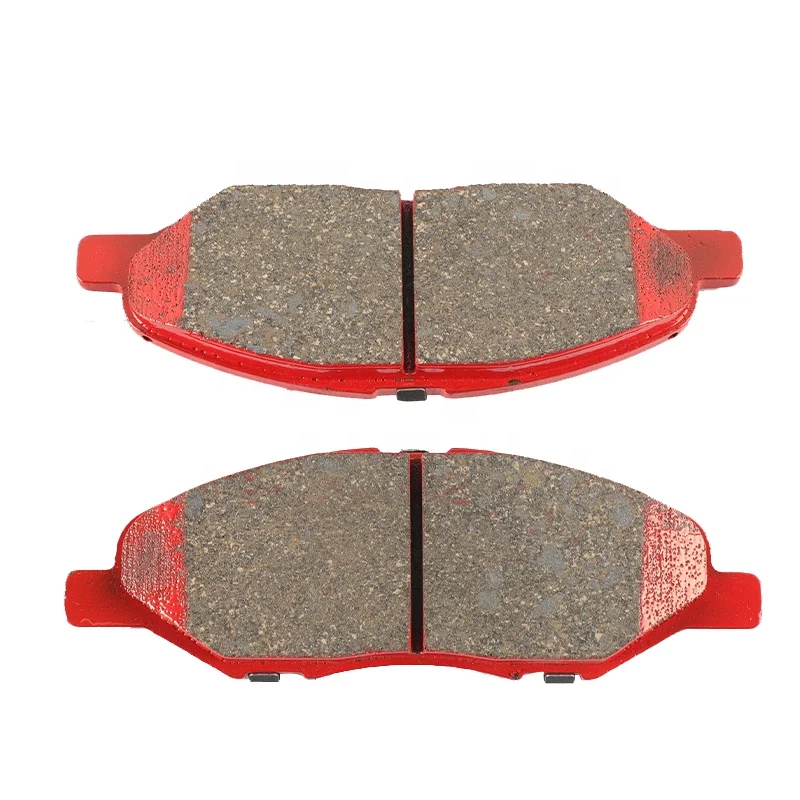 D1592 high quality car parts pastillas de freno carbon ceramic fiber disc brake pads for Nissan BLUEBIRD
