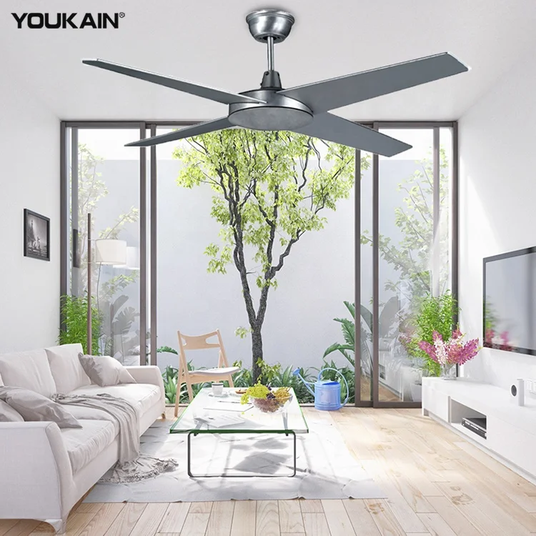 52 Inch Home Celling Fan Copper Motor Aluminum Eletronic Appliance Products remote control competitive price cheap Ceiling Fan