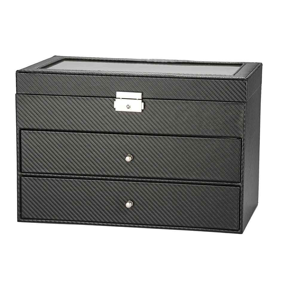 Watch , jewelry and glasses wood case