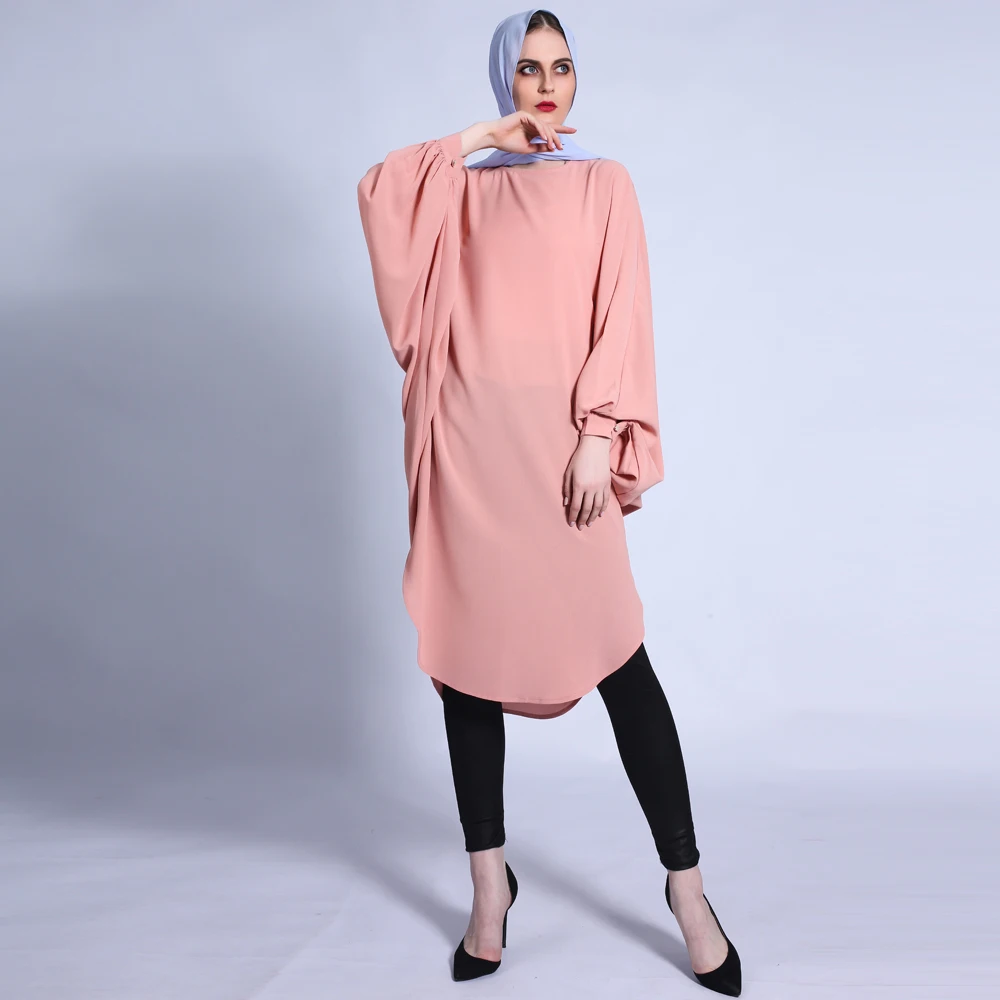Factory direct sales casual long sleeve abaya islamic clothing women muslim clothes islamic women clothing