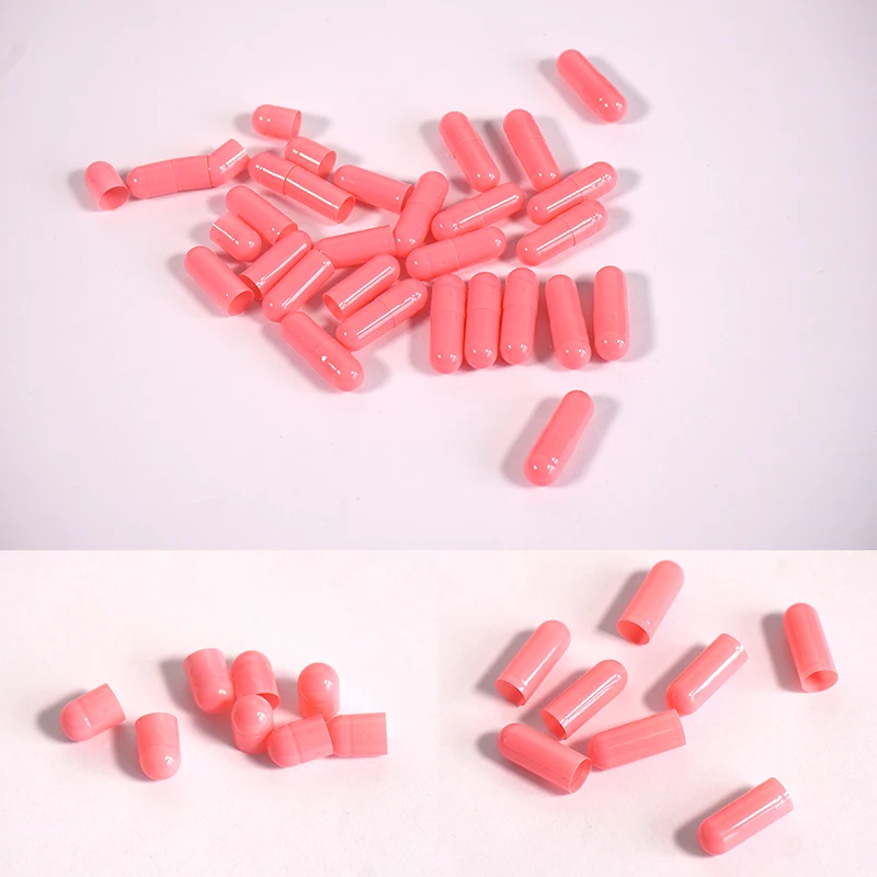 Transparent Medicine HPMC Vegetable Capsules Shell Size 000 00 0 1 2 3 4 Halal Veggie Veggan Vegetarian Natural Empty Capsules