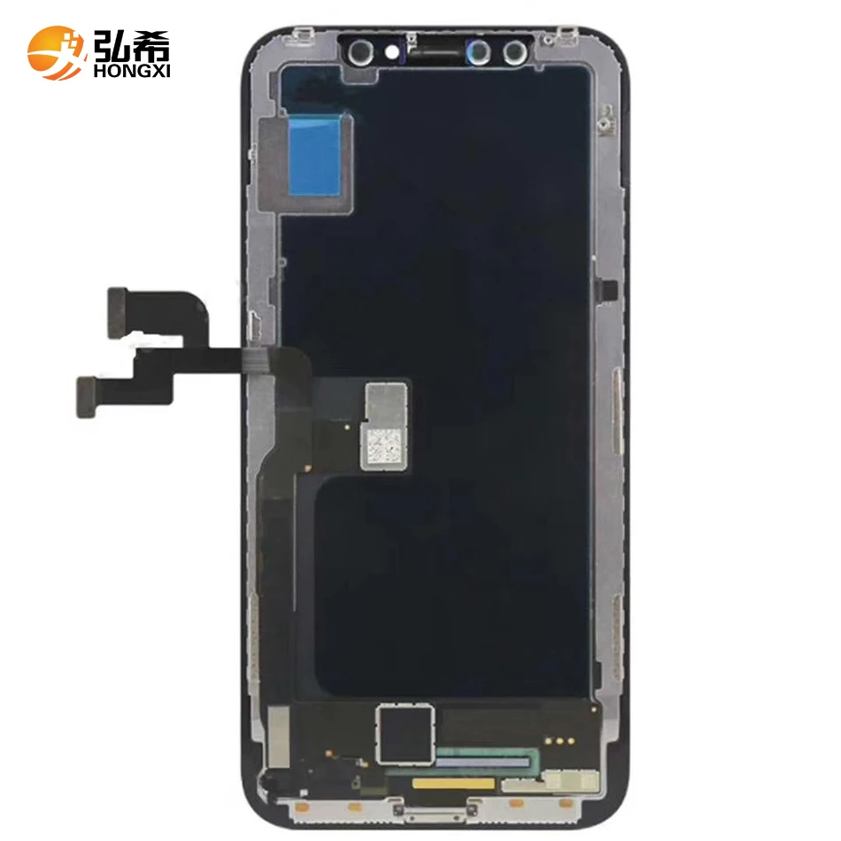  Оптовая продажа для iPhone X 10 HEX OLED качественный дигитайзер мобильного телефона в сборе ЖК-сенсорный экран Полный