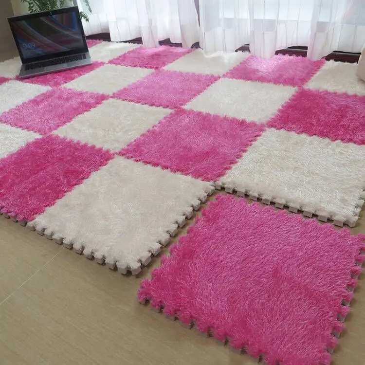 educational resilient carpet tiles for toddlee  custom non-woven interlocking eva foam carpet tile seagrass removable tile rug