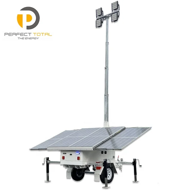 DC24V Mobile flood lighting tower