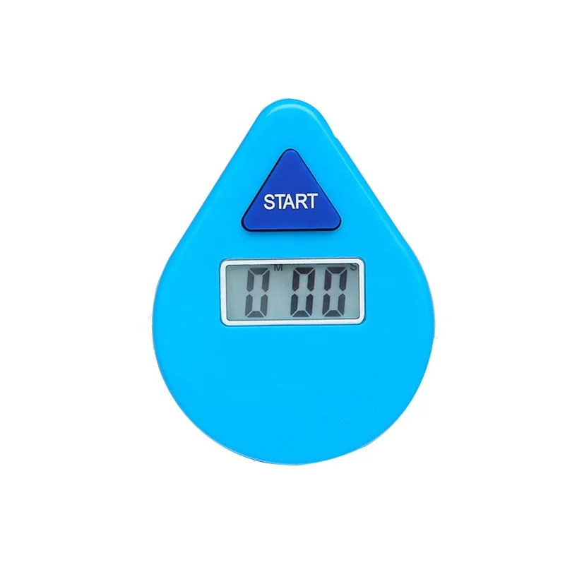 Water proof 5 mins 2 mins countdown shower timer teeth brushing timer waterproof timer with sucker