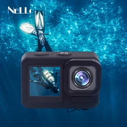 Nello New Arrival 8k Action Camera 8k 15fps Ambarella H22 Chipset Go Pro Action TP Action & Sports Camera