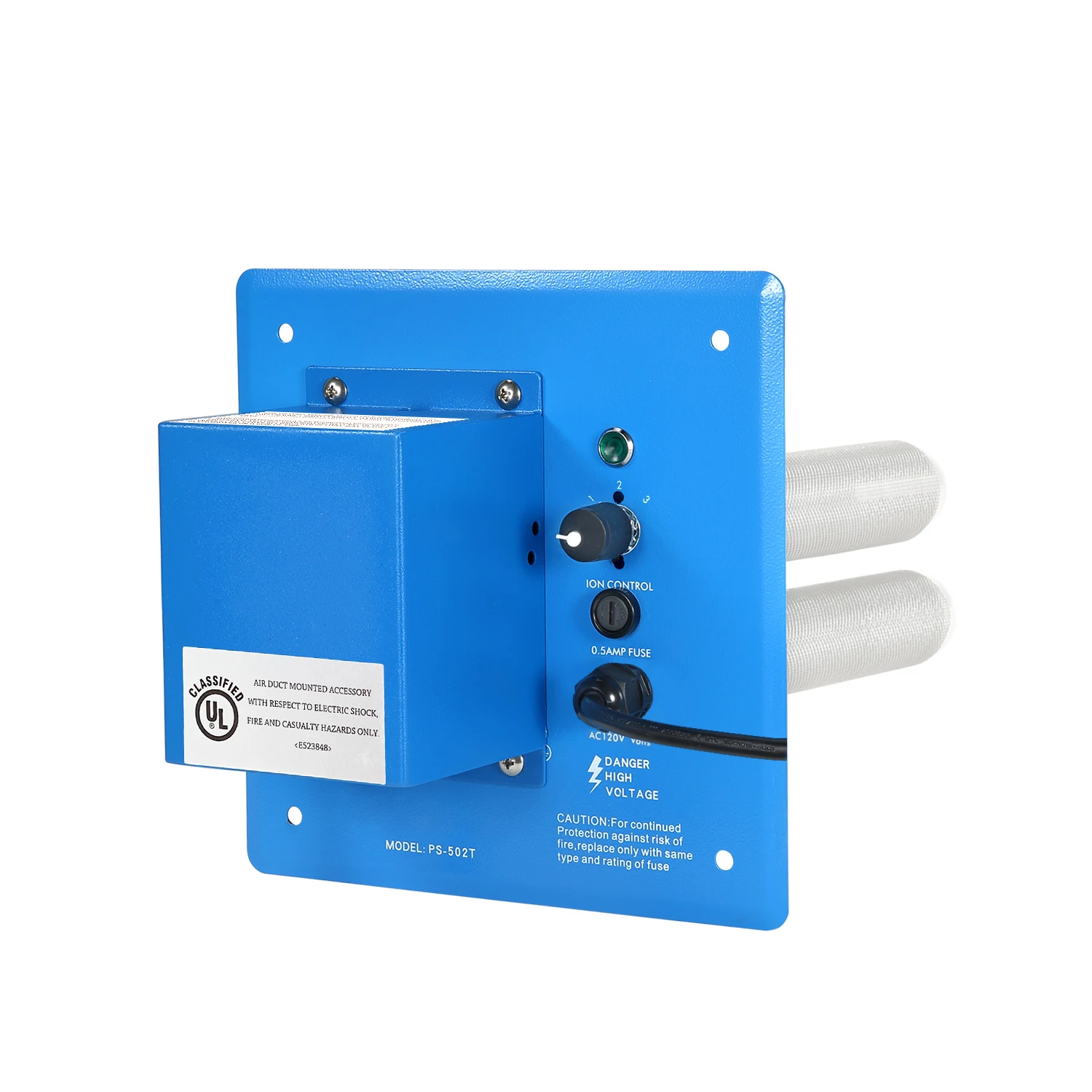 EddaAir Bipolar Ionizer Duct Mounted Plasma Air 502T Purifier For Cannery Packing Storage And Distribution Sterilizer