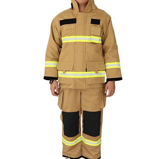 Противопожарный костюм от китайского производителя, униформа пожарного