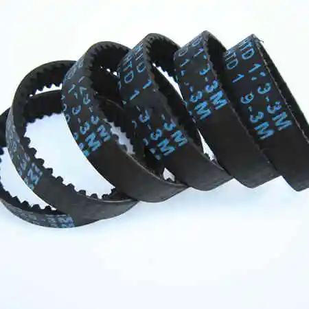 HTD 3M Pitch 645 mm timing belt width 3mm 6mm 9mm 10mm 15mm 20mm 25mm 30mm 215 tooth Rubber Synchronous Timing belt HTD 645 3M