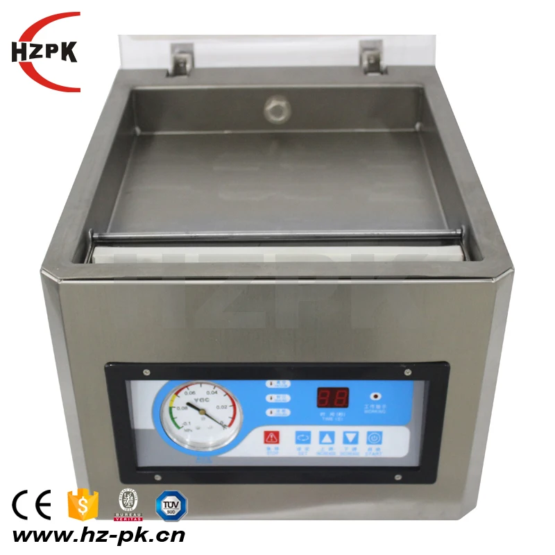 HZPK DZ-260 Desktop Vacuum Sealing Hardware Vacuum Packing Machine