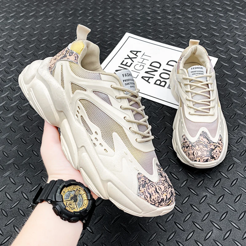 Dropshipping fitness walking shoes sepatu casual non-slip sports running shoes custom logo walking style shoes zapatillas hombre