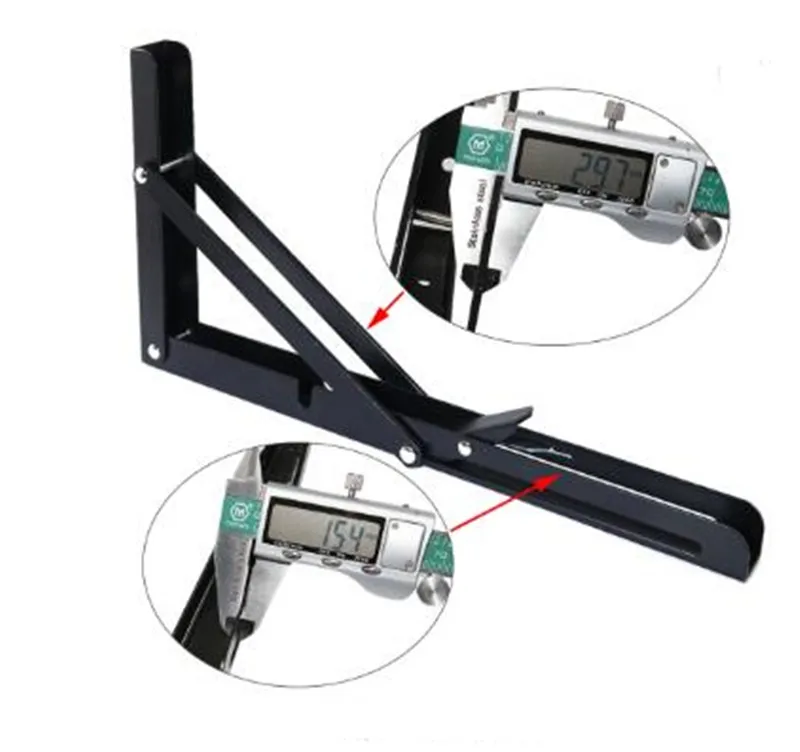 Wholesale Flat Sheet Metal Cast Iron Metal Shelf or Shelving Floating L Brackets