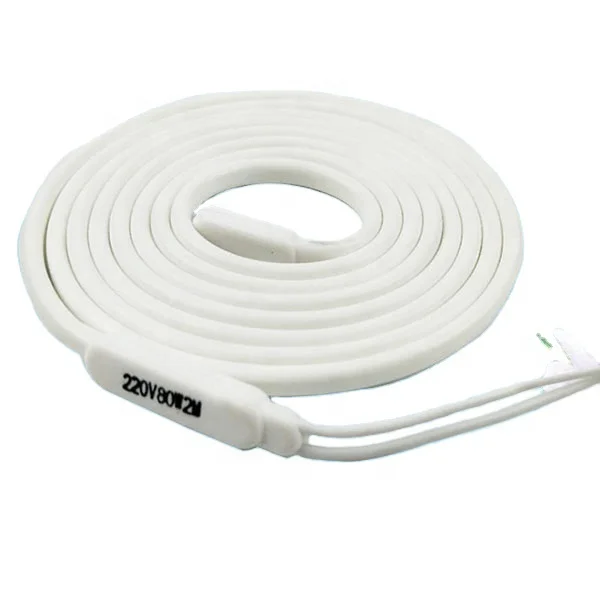  220 ~ 240V 40 Вт/м антифриз силиконовой резины Drainline нагревательный