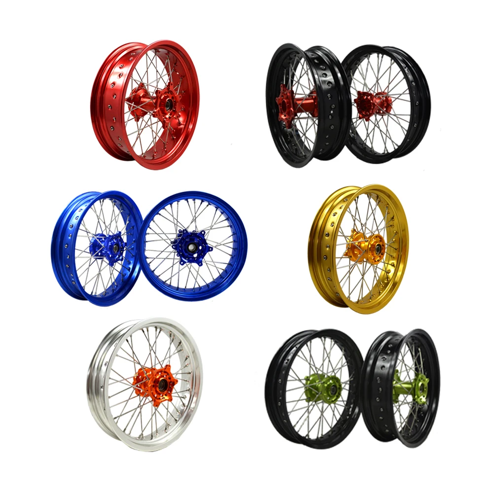 RM RMZ Supermoto Motorcycle Wheel SM 16' 17' Inch Aluminium Alloy Wheel
