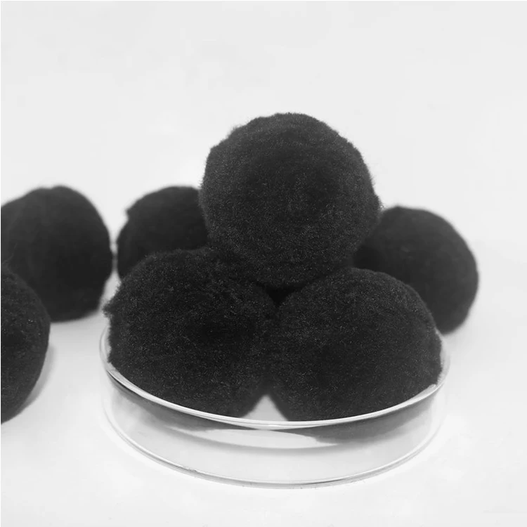 700g Box 30-50mm Modified Fiber Ball Filter Media