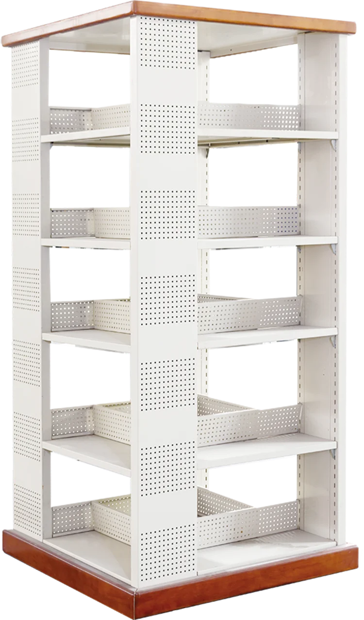 JINHU GROUP Factory Directly Wholesale steel wood  Book Shelf Large Library Book Shelves