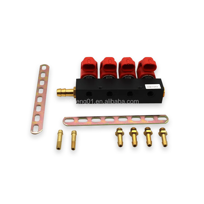 Sequential cng kit 4 cylinder sequential lpg kit price GNC LPG CNG system Gas fuel Injector for LPG kit 4 cylinder car Injector