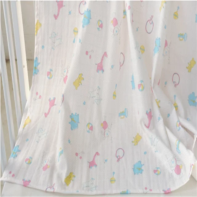 Baby diaper fabric 100% cotton muslin fabric
