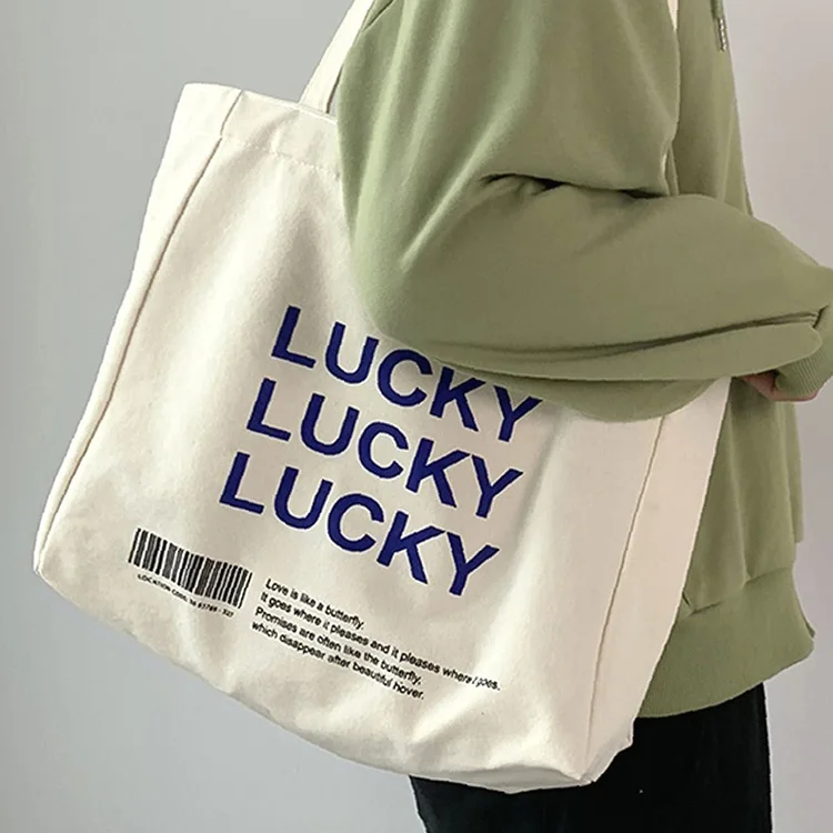 Custom wholesale clear tote bags fashion custom tote bags no minimum beach canvas tote bag