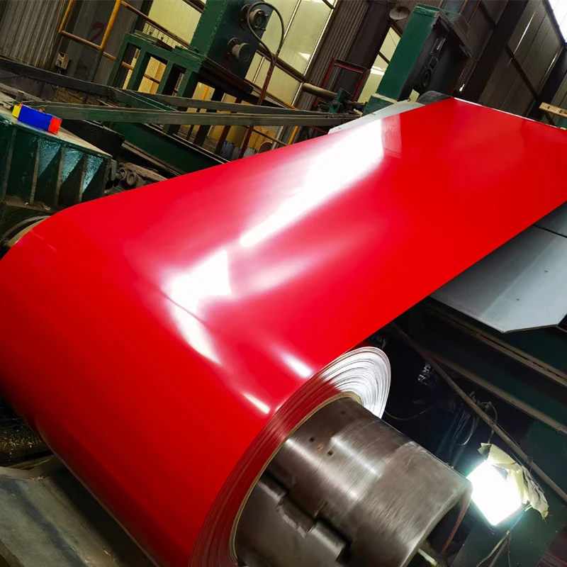 Hot Dipped Galvanized Plate Reels Prepainted Steel Ppgl Col Line White Sheet Ppgi Coil China P