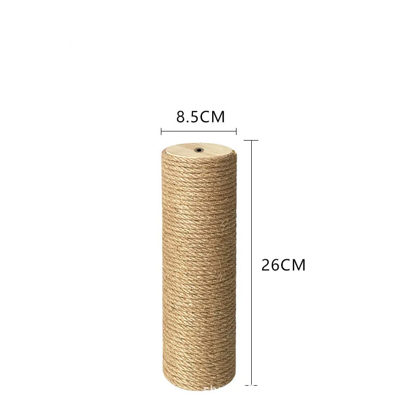 Manufacturer wholesale Sisal solid wood cat scratching post pet toys