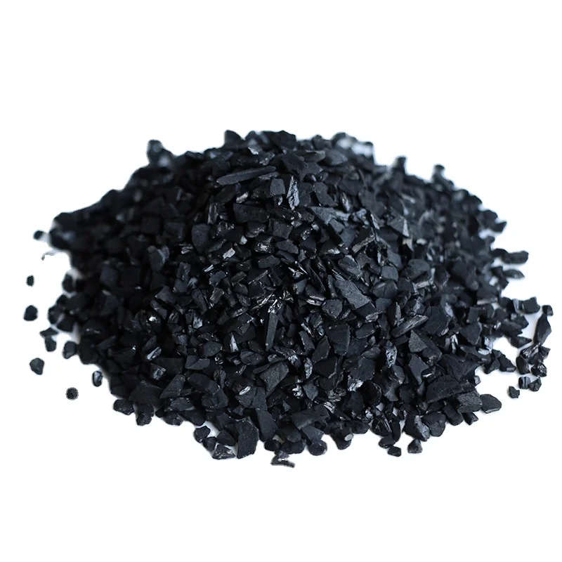 6-12 гранулированный активированный уголь на основе кокосовой скорлупы с сеткой для очистки воды и очистки газа