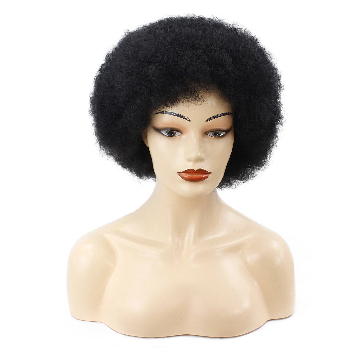 Exploding head set wholesale Europe, America, Africa, small volume local point head, matte high temperature silk chemical fiber