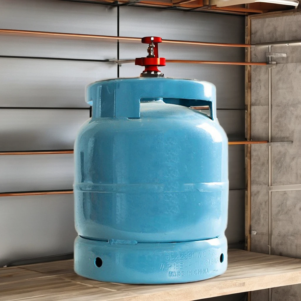 Factory price 10kg propane liquefied petroleum gas cylinder for household cooking