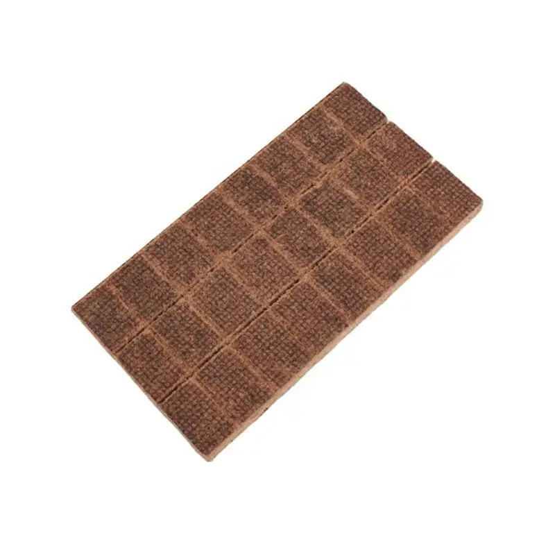 Square Wood Sawdust Fire Starter for BBQ Accessories Wooden Charcoal Fire Starter Cube for Campfire brown fire starters