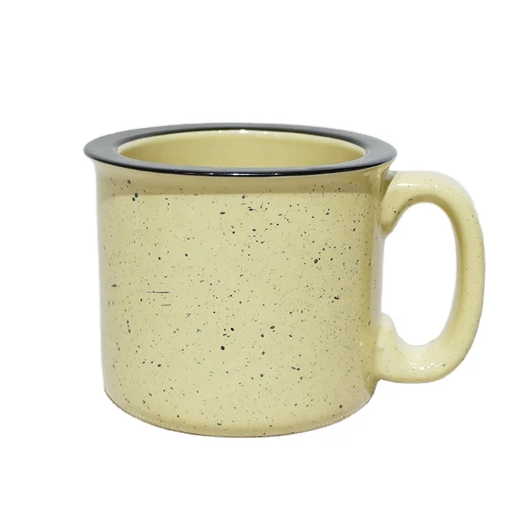 Винтажная Античная цветная фарфоровая эмалированная Кружка Кофейные чашки