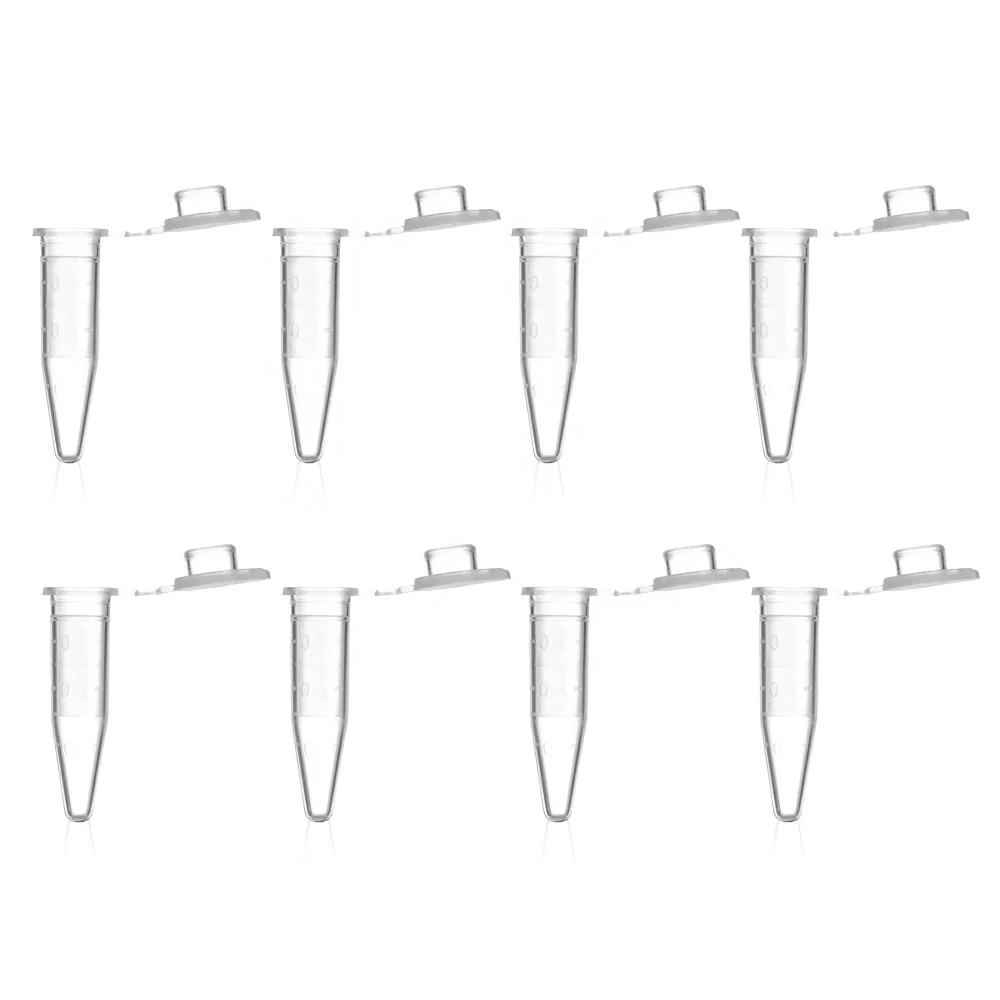 Laboratory Medical Plastic Sterile Graduated Conical 0.5Ml Micro Centrifuge Tube With Lid