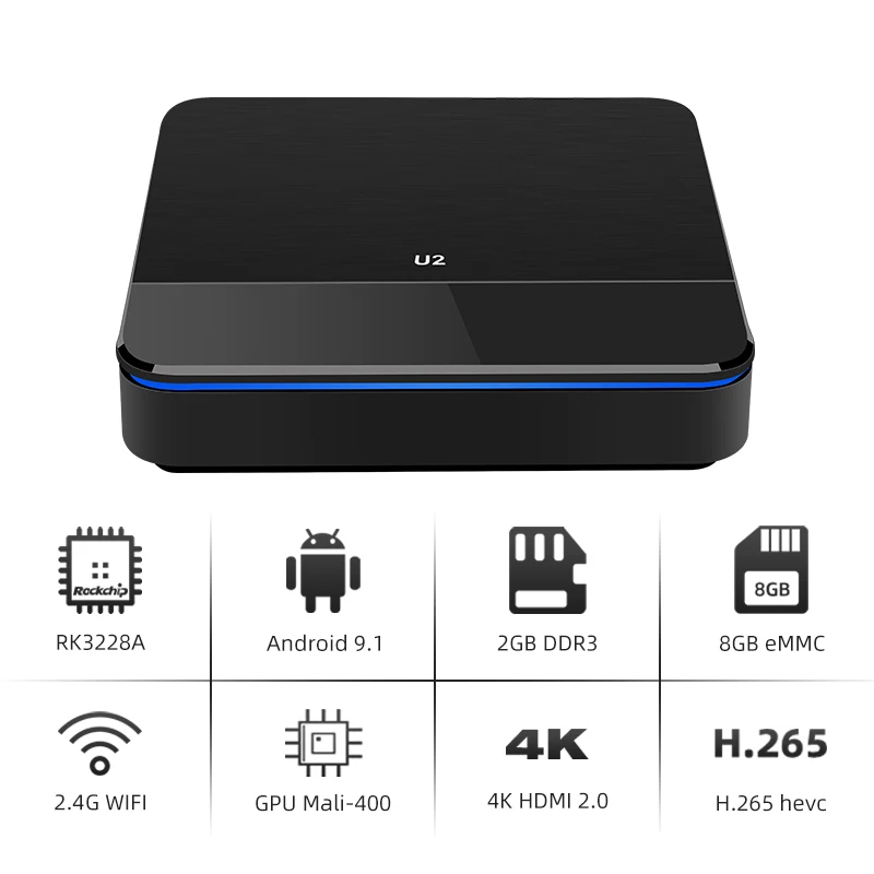 Android tv box с RK3228A чипсет Android TV BOX RAM 2 Гб ROM 16 ГБ для Чили