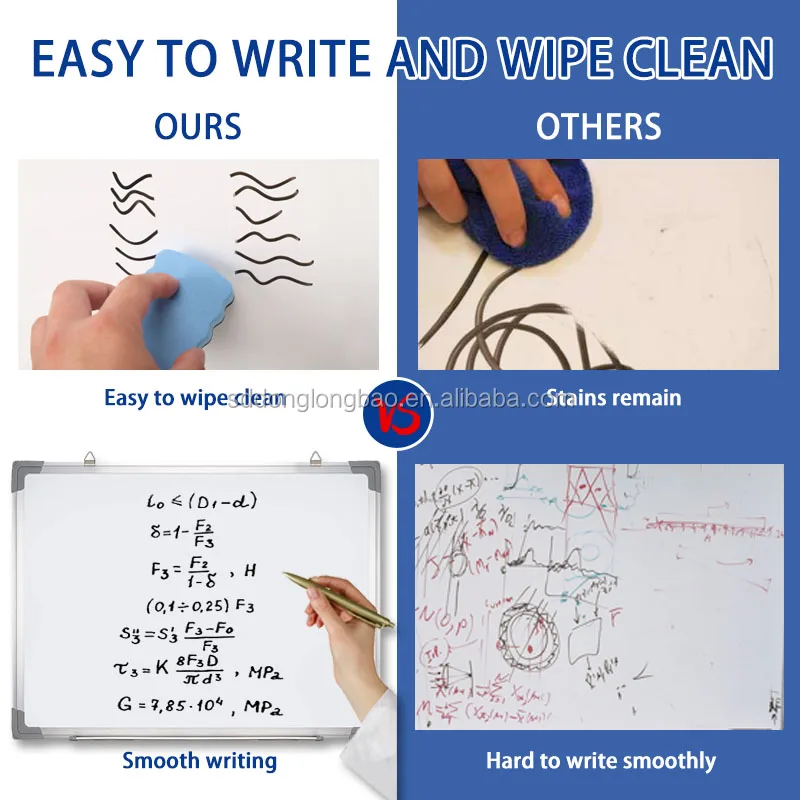 
Best office 36x24 dry erase board wall mounted magnetic whiteboard for sale 