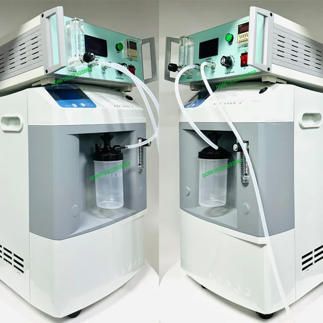 New Design Large Flow Portable Oxygen Concentrator Generator Oxygen Generator Device with LCD display