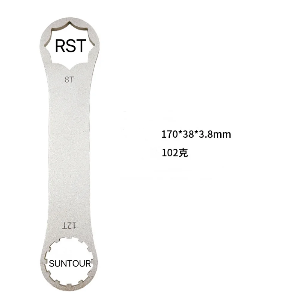 Bicycle Fork Wrench for Suntour XCM XCR XCT Suspension Spanner Tool for Mountain Road Bike Fork Removal