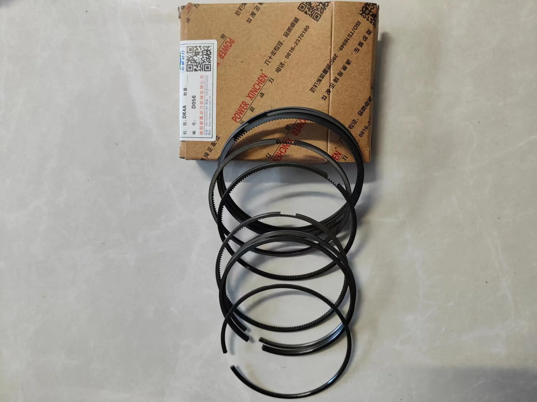 Original Quality Factory Price JOYLONG DK4 Engine Piston Ring JINBEI H2L Joylong Bus