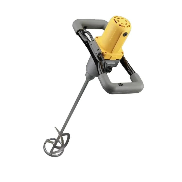 Kinty Electric Portable Concrete M14 Handle Mixer Manual Discharging Concrete Mixer