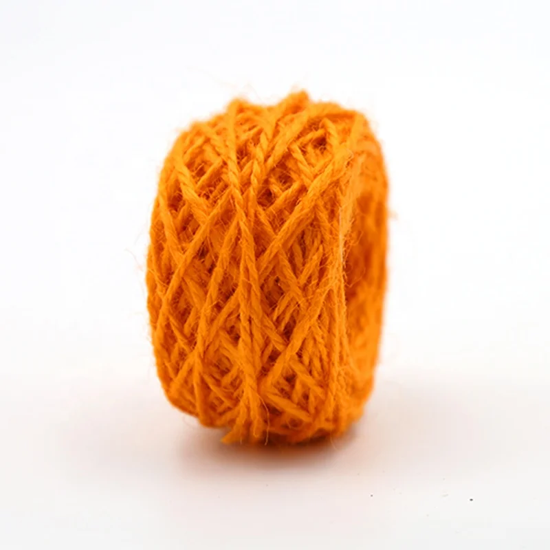 
DIY wall decor colored jute twine/hemp rope hemp twine for sale 