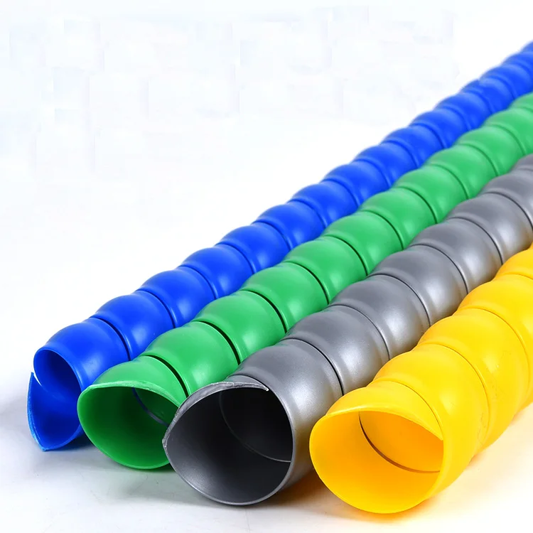 8mm PP HDPE Plastic Sprial Guard For Heavy Equipment Hydraulic Hose Protection